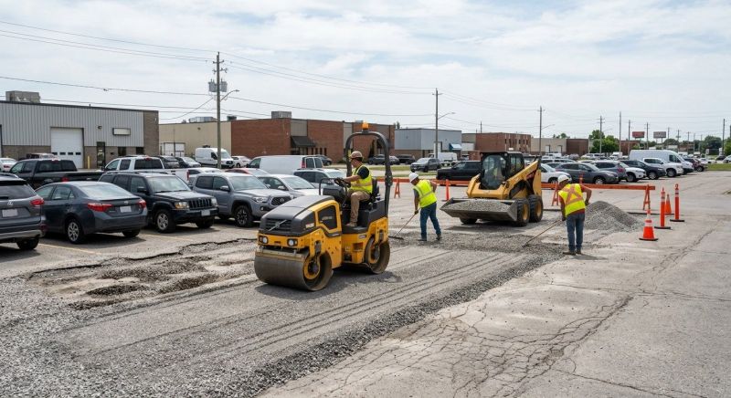 Parking Lot Excavation in Orem, UT