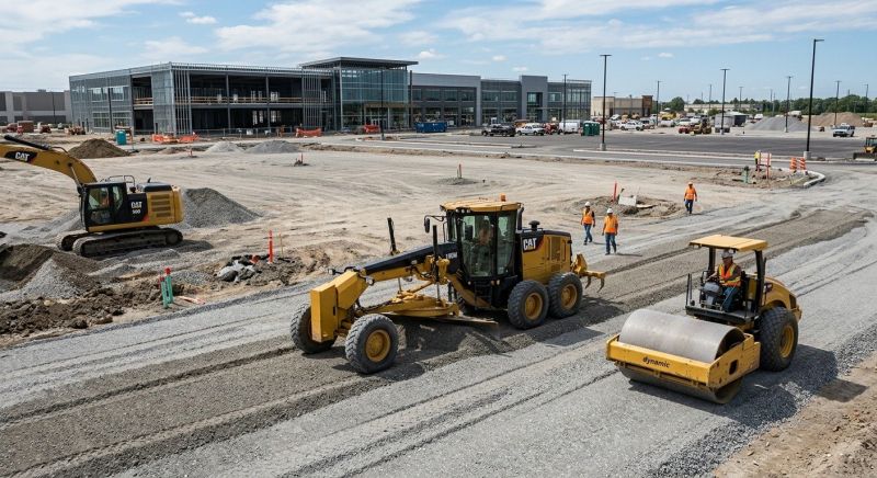 Parking Lot Leveling in Acworth, GA